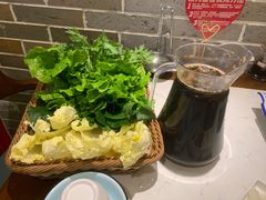 青菜拼盘-龍園涮肉(丰庆路店)