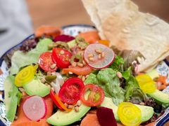 烟熏三文鱼色拉-Alimentari早午餐(安福路店)