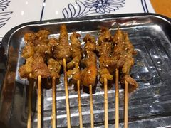 烤瘦肉-美庐时尚餐厅(菱角湖店)