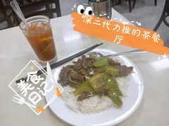 凉瓜牛肉饭-好好滋味茶餐厅