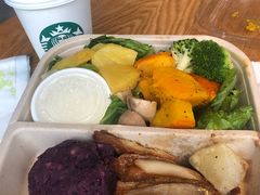 香烤鸡腿紫薯沙拉-星巴克(大梅沙8号仓店)
