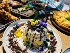 巧克力脏脏舒芙蕾-初拾·花里餐厅(钜城华亿店)