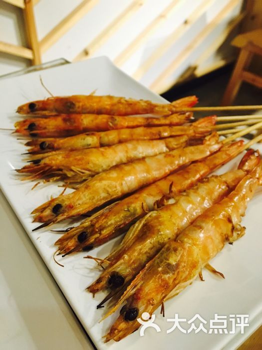 烤青虾