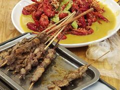 -東豫狼鲜货烧烤. 碳火烤鱼. 小龙虾(上海首店)