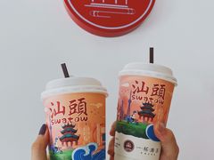 白桃乌龙鲜奶茶-一杯潮茶·专注潮汕茶饮(十二中创始店)