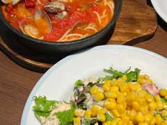 番茄花蛤汤面-萨莉亚意式餐厅(龙阳广场店)