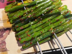烤蒜薹-钱锋炭缸烧烤(南湖大路总店)