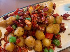 香辣山药-吉祥格桑花开素食餐厅