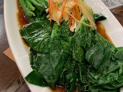 白灼芥兰-烤肉季饭庄