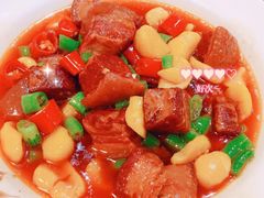 板栗红烧肉-易老妈蹄花.特色川菜(人民公园总店)