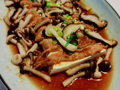 野生菌炒猪颈肉-禧宴Joyous Restaurant(禧园店)