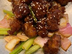 蒜香蜜汁排骨-绿茶餐厅(成都大悦城店)