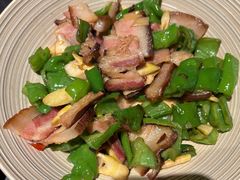 镇巴山笋炒腊肉-唐猫庭院·千年陕菜(赛格国际购物中心店)