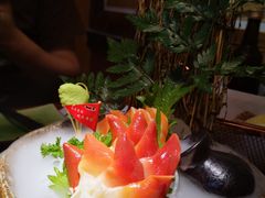 三文鱼刺身-鳗鱼家·深夜食堂(军博店)