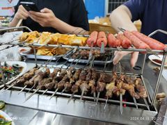 -万家乐带皮五花肉烧烤(临淄大院店)