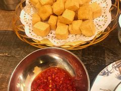 香炸臭豆腐-毛胡子牛羊餐馆(武宁路店)