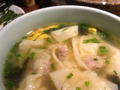 虾仁鸡汤馄炖-绿茶餐厅(华联万柳店)