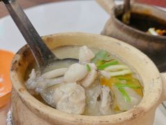 -长城砂煲田鸡粥