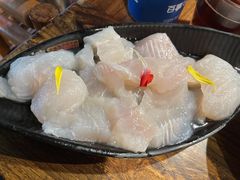 金沙江龙鱼-老牌坊云南鱼豆花火锅(哈西万达店)