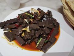 干煸羊血-七百岁羊肉馆(环球港店)