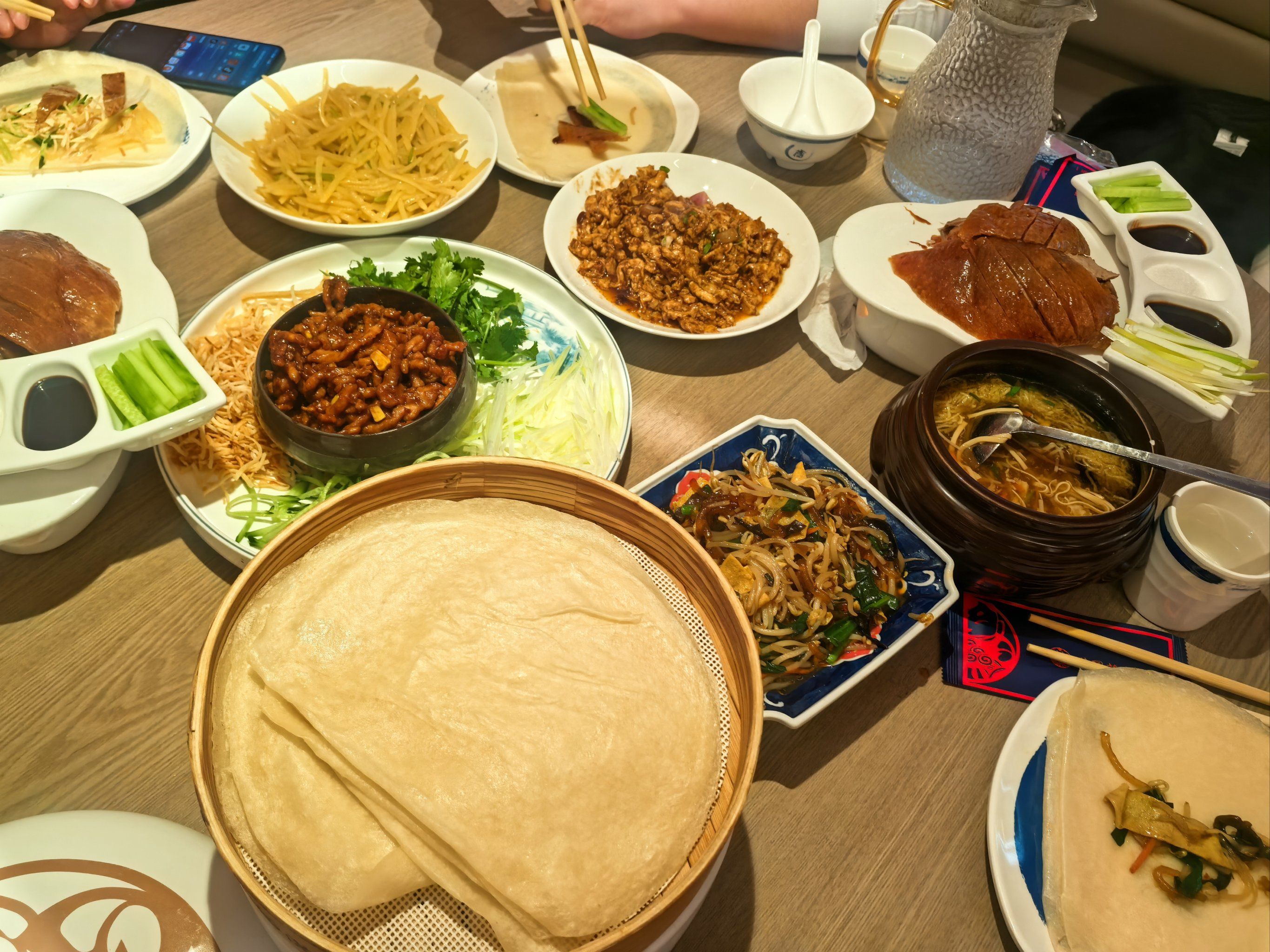 【满园春饼·地道满族风味!】烤鸭外皮薄脆