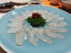 河鲀鱼菊盛薄切-天正河鲀·河豚亭(大连店)