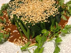 芝麻菠菜-君悦酒店·1881·北京烤鸭