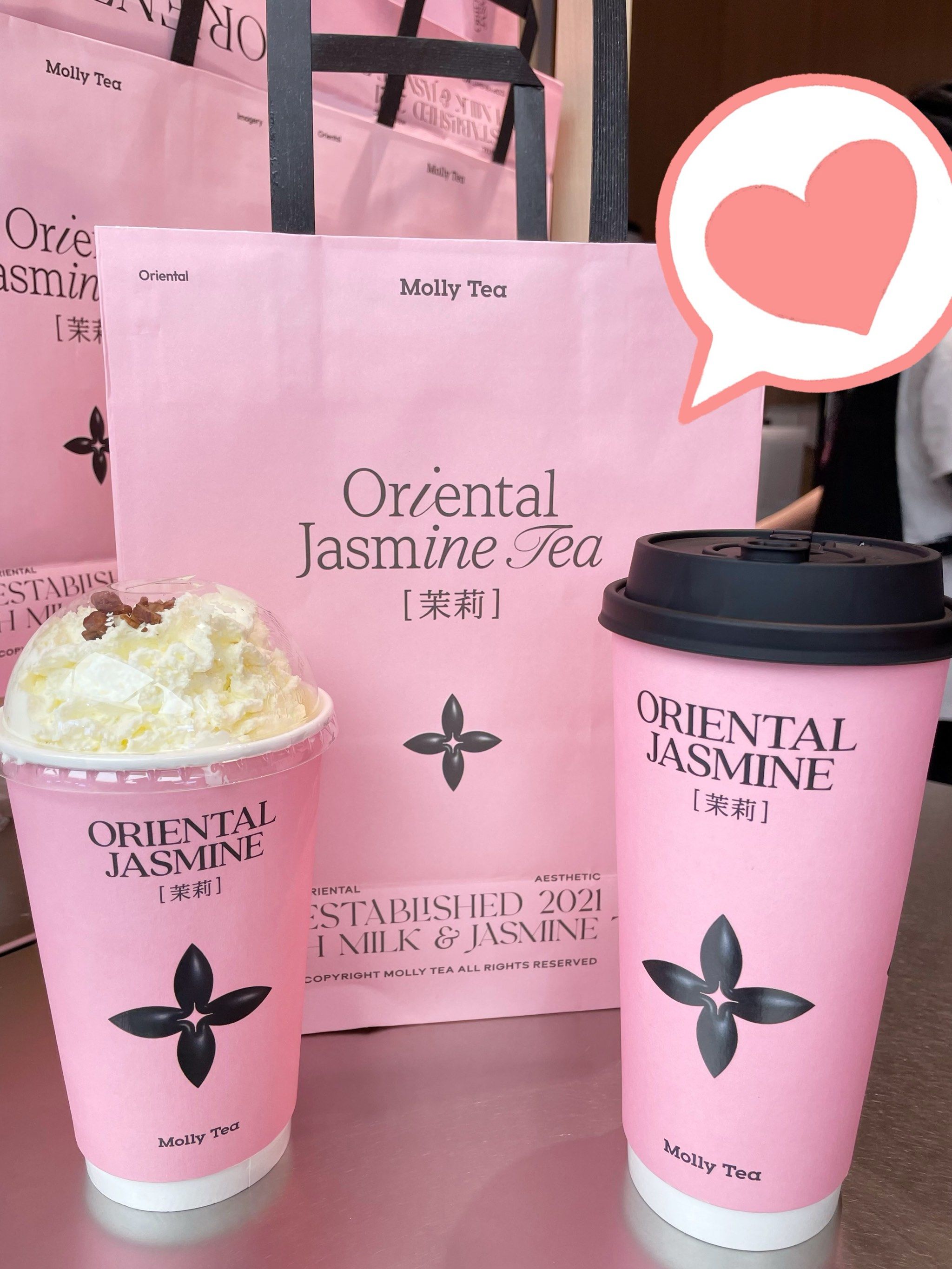 好喝的茉莉奶白新店开到了西单大悦城
