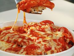 鲜茄芝士焗猪扒饭-金湖港式餐厅(建外店)