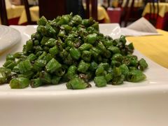肉沫榄菜四季豆-功德林素菜饭庄(前门店)