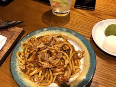 海鲜炒乌冬-鱼跃料理(步步高店)