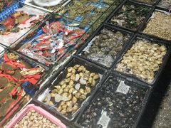 -霞涌市场海鲜摆卖区