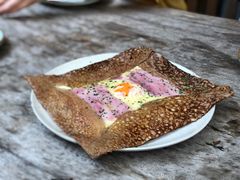 巴黎火腿鸡蛋芝士蘑菇可丽饼-RAC BAR(安福路店)