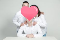 -时光纪亲子全家福照相馆(静安店母女写真父母纪念照)