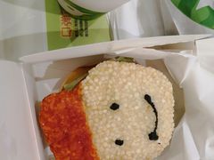 圣诞雪人双层鸡排堡-德克士餐厅(万达店)