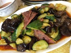 黄瓜拌牛肉-鑫顺园小骨头羊杂馆(塔湾店)