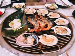 -大关领烤贝壳海鲜汤