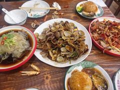 炒花蛤-叶存利海鲜大馅饺子(海宁路总店)