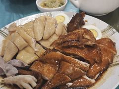 豉油鸡拼白切鸡-粤·向群饭店(泮塘路店)
