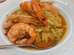 大虾烧白菜-良友·海鲜青岛菜(五四广场店)