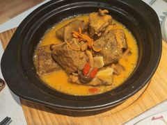 石锅鲜菌黑豆腐-玉玲珑(陆家嘴店)