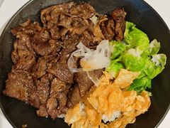 蒜蓉黄油横膈馍烧肉饭-牛邸·烧肉饭(来福士店)
