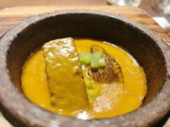 羊肚菌烧黑豆腐-无味舒食(思南公馆店)