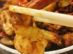 干锅排骨虾-情妹耙泥鳅·江湖川菜(科华店)