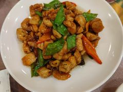 草菇鸡球-烤肉宛饭庄(北新桥店)