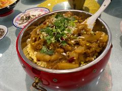 延安酸菜黄米饭-平凡的世界主题餐厅横山双城铁锅羊肉(凤城四路店)