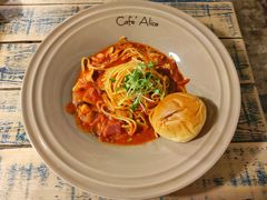 西红柿辣鸡意大利面-Cafe Alice咖啡爱丽丝(奥城店)