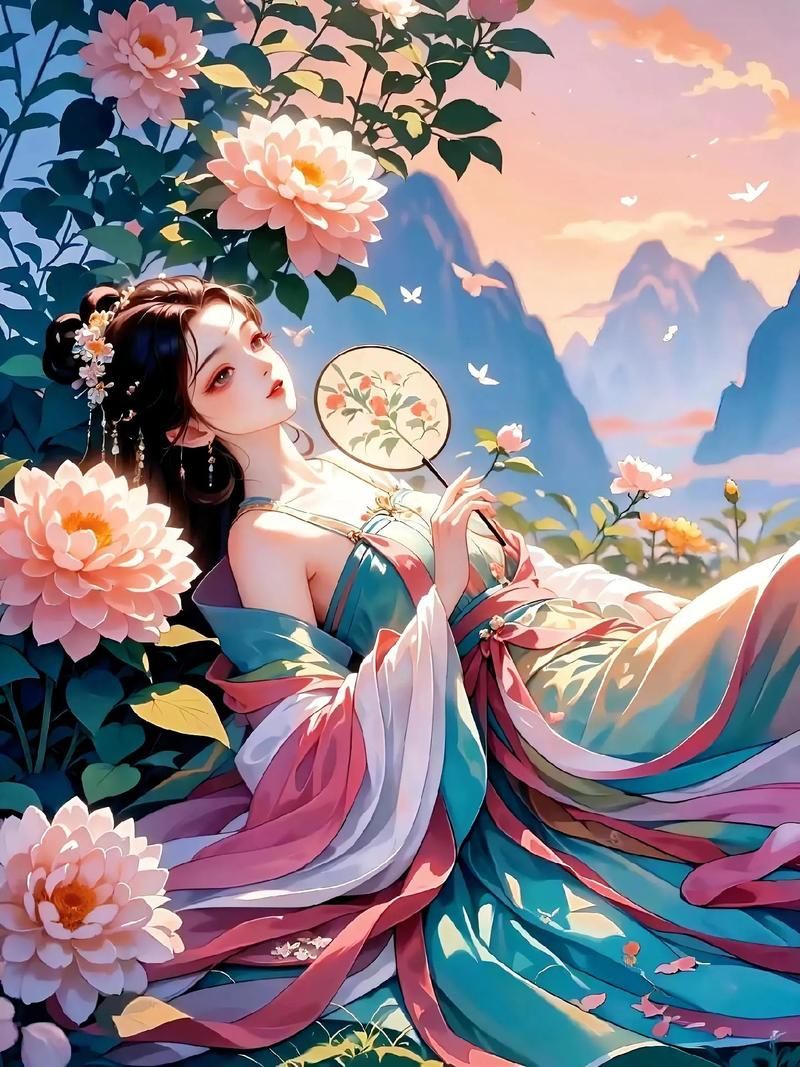 天天领红包 唯美的古装美人,如仙子般的