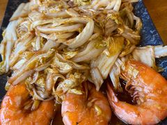 大虾烧白菜-老东镇啤酒屋海鲜加工·蒸汽海鲜·海鲜烧烤(台东店)