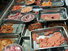 自助取餐区-英雄故事地摊烤肉(马驹桥店)